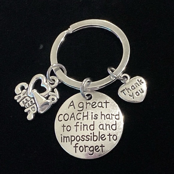 Cheerleading Coach Keychain Thank You Gift - Picture 2 of 6